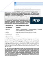 Description of Duties - OHCHR Pacific - National UNV UPR Follow-Up Officer, Fiji