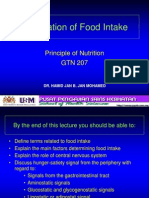 Regulation of Food Intake