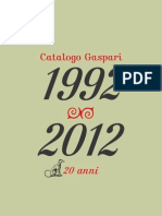 Catalogo Generale 2012 Gaspari Editore