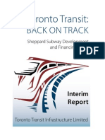 Sheppard Subway Development and Financing Study