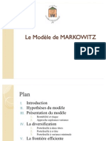 Modèle de MARKOWITZ