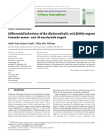 Differential Behaviour of The Dinitrosalicylic Acid (DNS) Reagent