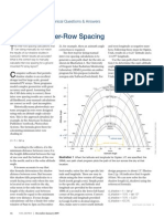 Inter Row Spacing