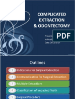 Complicated Extraction and Odontectomy