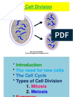 Cell Division - 2.structure of Chromosomes - 3.principles of Genetics