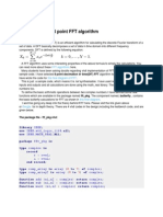 VHDL Code For 8 Point FFT Algorithm