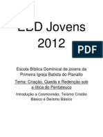 Introdução A Cosmovisão - EBD Jovens