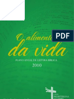 Plano de Leitura Da Bíblia