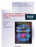 (O) (H) Functionalization On Carbon Nanotube Using (O - H) Gas Mixture DC Glow Discharge