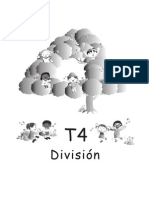 División en 4º Año. Colección Guatemática - Ministerio de Educación de Guatemala