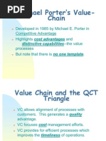 Porters Value Chain Model