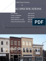 Building Specification