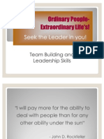 Team Building Leadership Skills