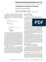 Ascorbic Acid Iodometric Titration