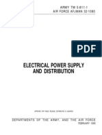 Electrical Power Supply and Distribution