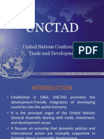 Unctad: United Nations Conference On Trade and Development