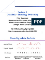 Datalink - Framing, Switching