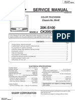 20K-S100 - CK20S10 - 21MK50-Chasis SN-80 Sharp