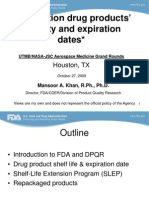 Drug Shelf Life