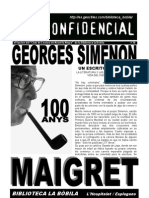 L'H Confidencial, 30. Georges Simenon, 100 Anys. Maigret