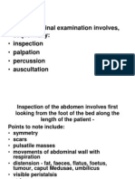 Abdominal Examination