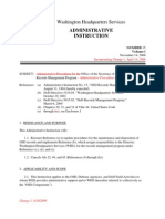 Administrative Instruction 15 - Volume 1 Office of The Secretary of Defense (OSD) Records Management Program Administrative Procedures, Incorporating Change 1, April 18, 2008