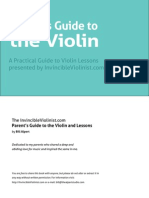 The Invincible Violinist Parents Guide To Violin and Violin Lessons