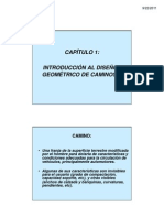 Diseño Geométrico Vial - CAP. 1 Rosario 2011