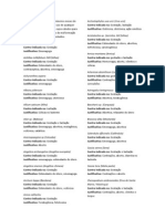 Plantas Contra-Indicadas Na Gravidez e Lactação