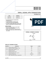 BC337-25 BC337-40: Small Signal NPN Transistors