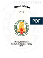 Tamil Nadu Industrial Policy 2008