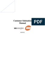 Customer Substation Manual - WE Energies