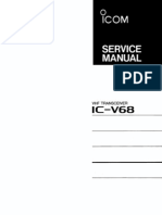 Icom IC-V68 Service Manual