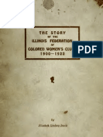 Elizabeth Lindsay Davis - The Story of The Illinois Federation of Colored Women's Clubs (1922)