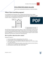 Find Dot Matrix Printer Head Values in VB6 Programming