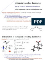 Intro 2 Molecular Modelling & Molecular Mechanics