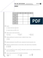 2º ESO, Ficha 14, Fracciones Con Soluciones