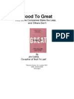 Good To Great