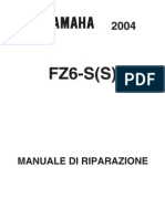 Manuale Officina Yamaha Fz6 Fazer 2004 Ita