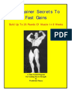 Hardgainers Secrets 4 Fast Gains