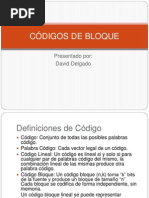 Códigos de Bloque