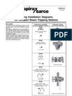 Piping Installation Diagrams For Compact Steam Trapping Stations