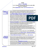 Lope Columna Comprehensive Resume