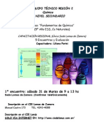 Afiche Fundamentos de Química - Lomas Regional