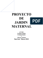 Proyecto de Jardin Maternal