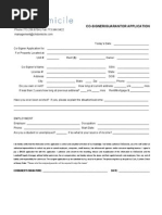 Co-Signer Application