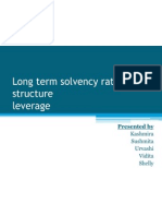 Long Term Solvency Ratio