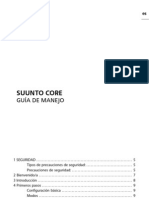 Suunto Core Userguide ES