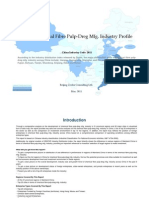 China Chemical Fibre Pulp Dreg Mfg. Industry Profile Cic2811