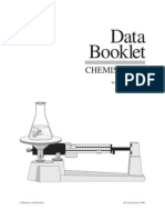 Chemistry 12 Data Booklet